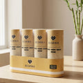 bamboo car tissue cylindrical box in use - Ecofira