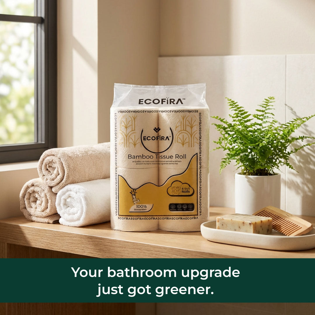 Bamboo Toilet Roll – (Pack of 4)