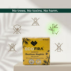 Bamboo Napkin Packet – 50 Sheets (Pack of 3)