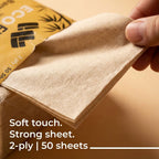 Bamboo Napkin Packet – 50 Sheets (Pack of 2)
