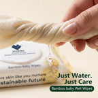 Bamboo Wet Wipes – 72 Wipes (Pack of 2)