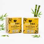 Bamboo Napkin Packet – 50 Sheets (Pack of 2)