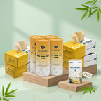 Car Care Combo- Cylinder Tissue (Pack of 4), 100 Pulls & 200 Pulls (Pack of 2 Each) with 1 Free Pocket Tissue
