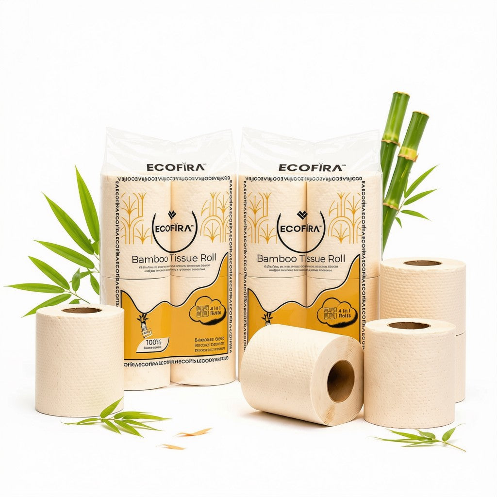 Bamboo Toilet Roll – (Pack of 8)
